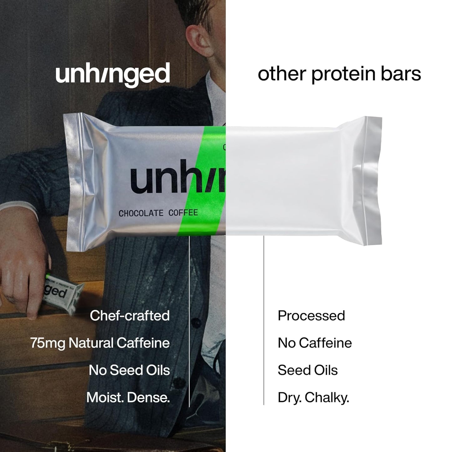 Salted Caramel Caffeinated Protein Bars – Case of 72 (PRE-ORDER NOW!)