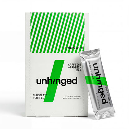 Chocolate & Coffee Caffeinated Protein Bar (12-pack)