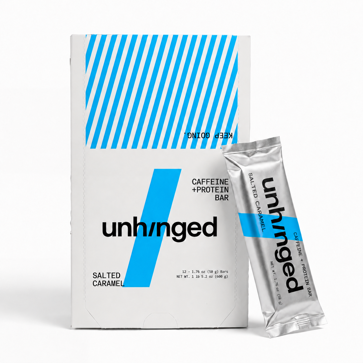 Salted Caramel Caffeinated Protein Bars – Case of 72 (PRE-ORDER NOW!)