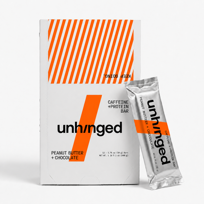 Peanut Butter & Chocolate Caffeinated Protein Bars - Case of 72 (PRE-ORDER NOW!)