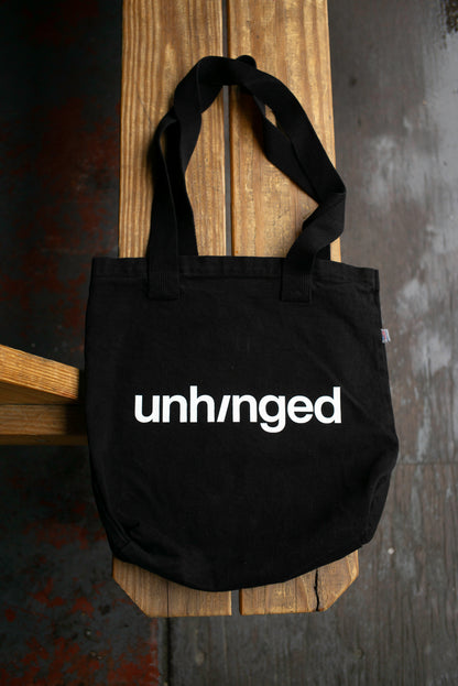 Unhinged Scrambled Clock Tote Bag
