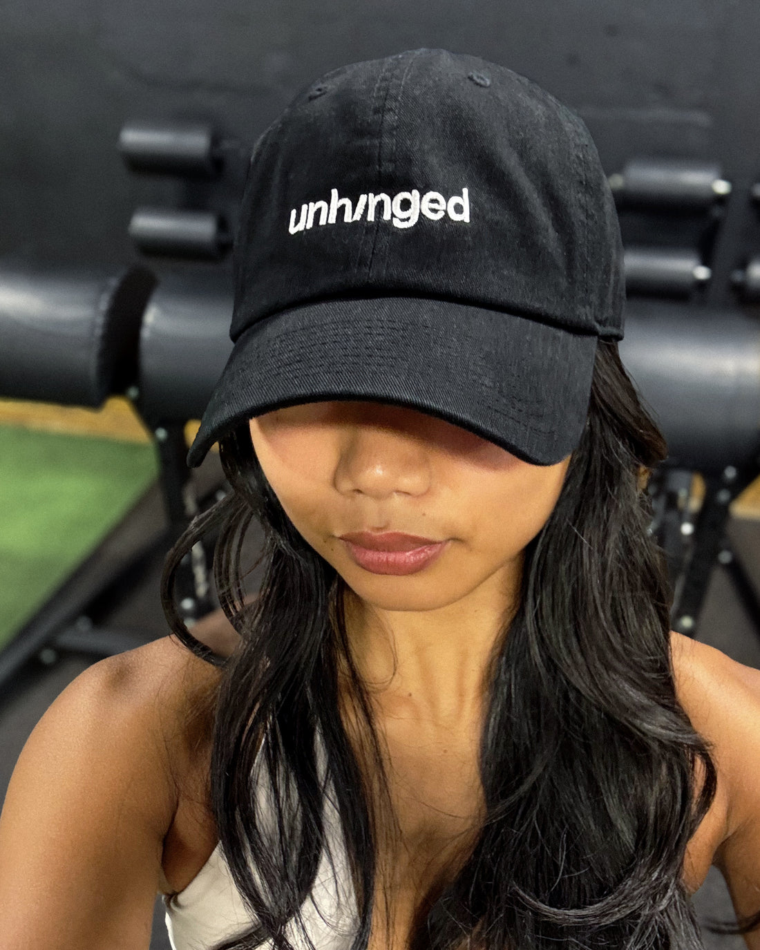Unhinged Embroidered Hat