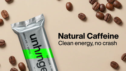 Barritas de caramelo salado con cafeína y proteína – Caja de 12